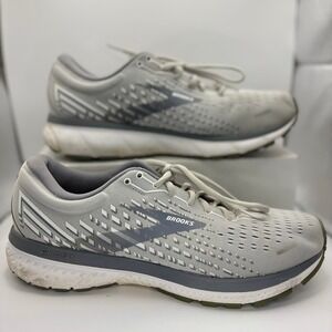 Brooks Ghost 13 Gray Running Shoes Womens Size 11 Wide (D) Athletic Sneakers